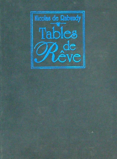 Tables de reve