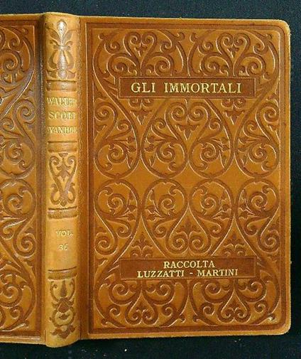 Ivanhoe vol.I - Walter Scott - copertina