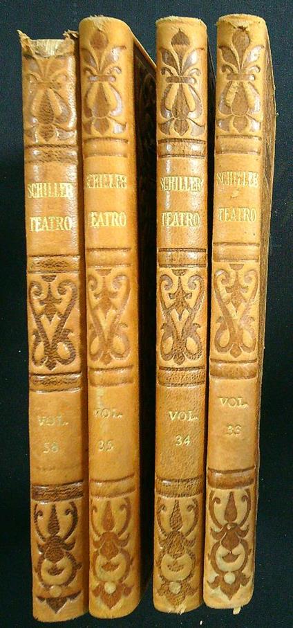 Teatro 4vv - Schiller - copertina