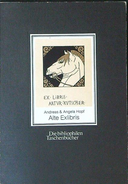 Alte Exlibris - A, Hopf - copertina