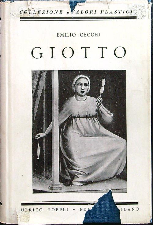Giotto - Emilio Cecchi - copertina