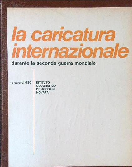 La  caricatura internazionale - GEC - copertina