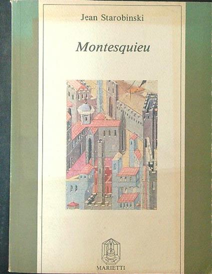 Montesquieu - Jean Starobinski - copertina