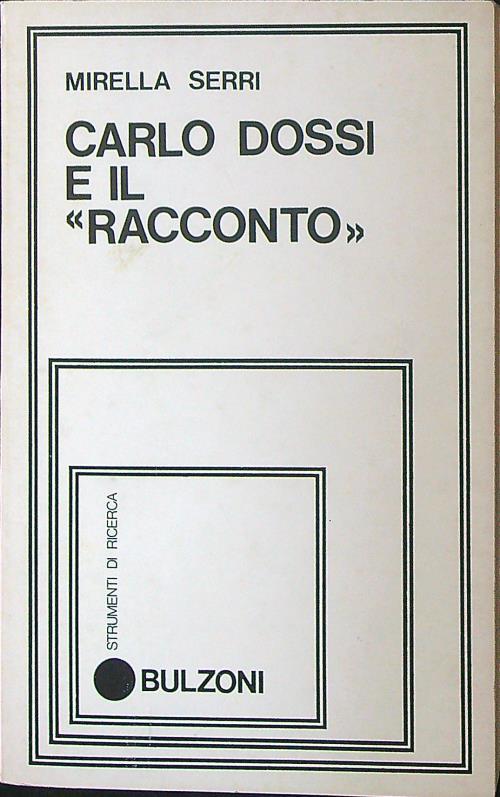 Carlo Dossi e il racconto