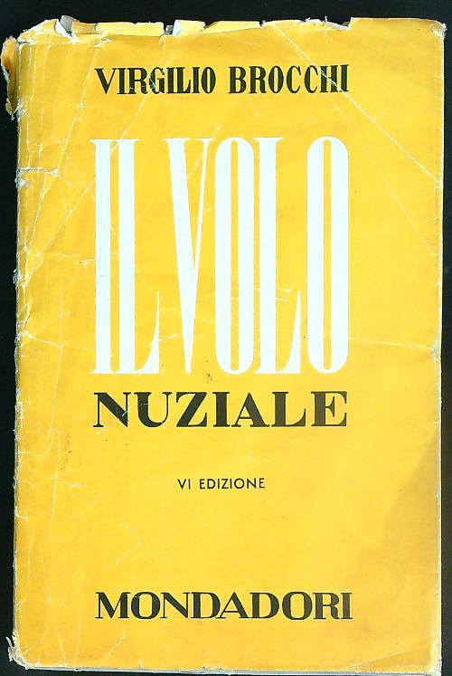 Il volo nuziale - Virgilio Brocchi - copertina