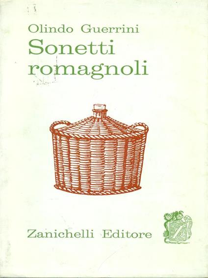 Sonetti romagnoli - Olindo Guerrini - copertina