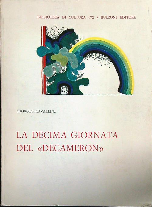 La decima giornata del ''Decameron''