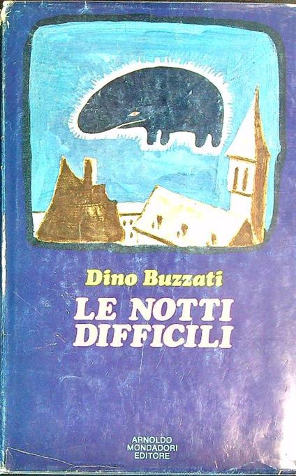 Le notti difficili - Dino Buzzati - copertina