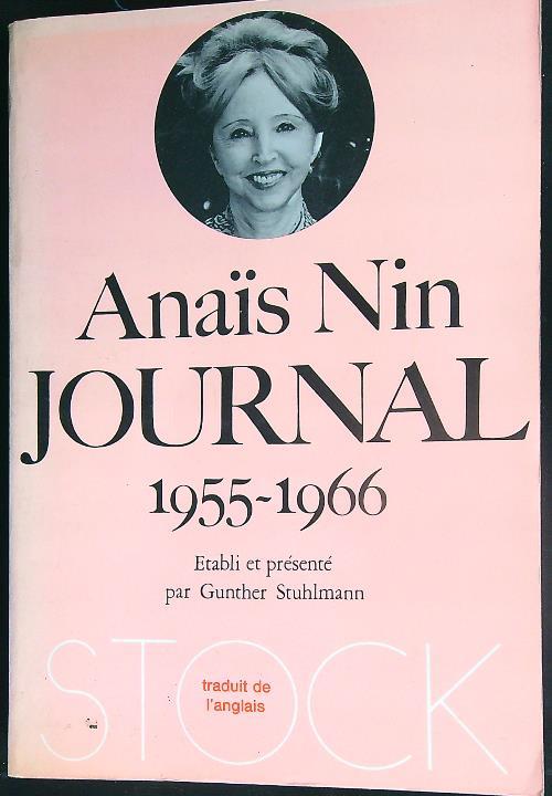 Journal 1955 - 1966. Tome 6 - Anais Nin - copertina