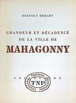 Grandeur et décadence de la ville de Mahagonny