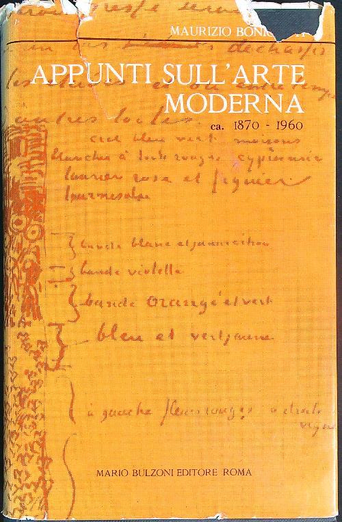 Appunti sull'arte moderna (ca. 1870 - 1960)