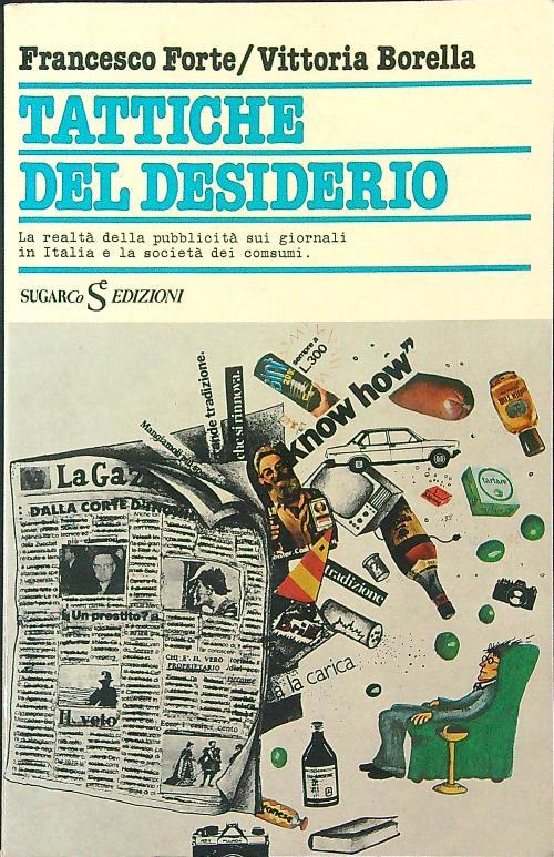 Tattiche del desiderio - F. Forte - copertina