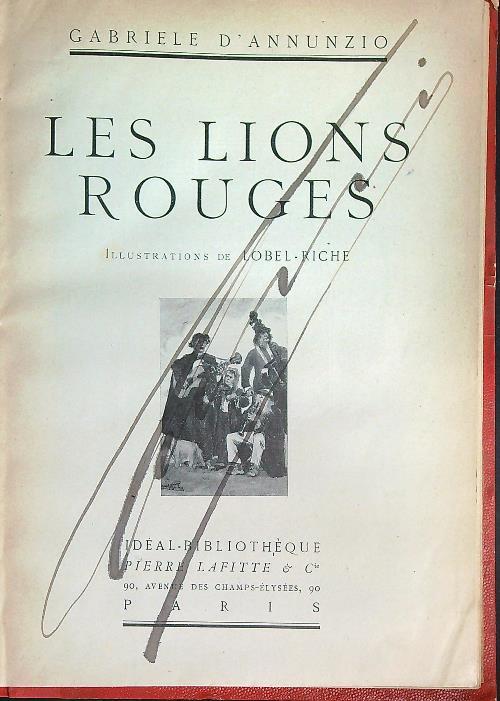 Les lions rouges