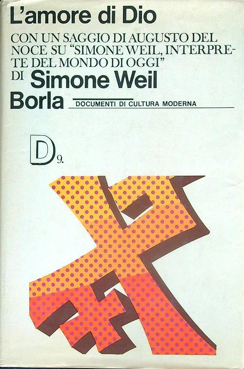 L' amore di Dio - Simone Weil - copertina