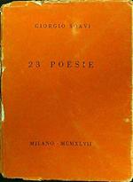 23 poesie