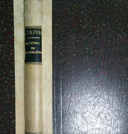 Materiali da costruzione e analisi dei loro prezzi - Giovanni Curioni - copertina