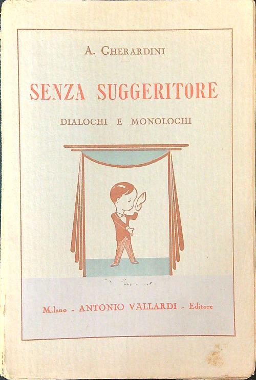 Senza suggeritore - A. Gherardini - copertina