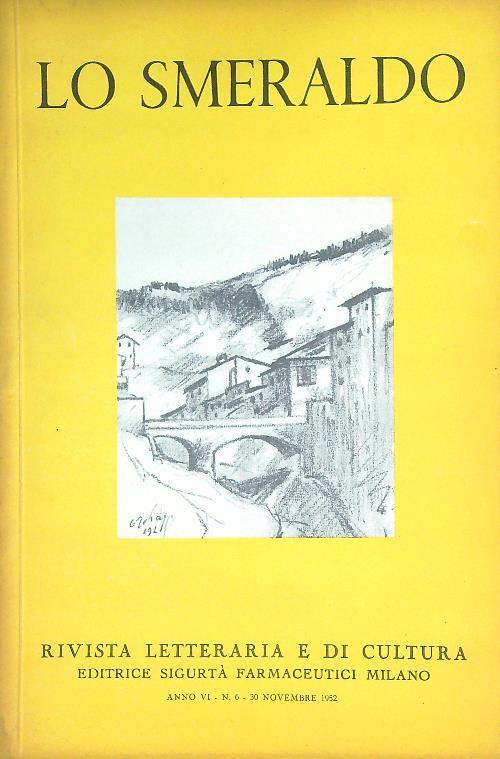 Lo smeraldo 6/30 novembre 1952