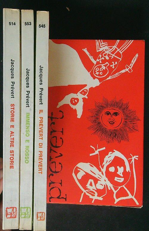 Prevert 3 vv - Jacques Prevert - copertina