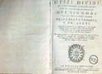 Ufizi divini del signore della beata Vergine e dei Santi