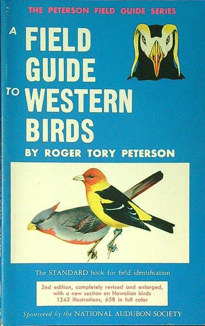 A  field guide to Western birds - Roger Tory Peterson - copertina