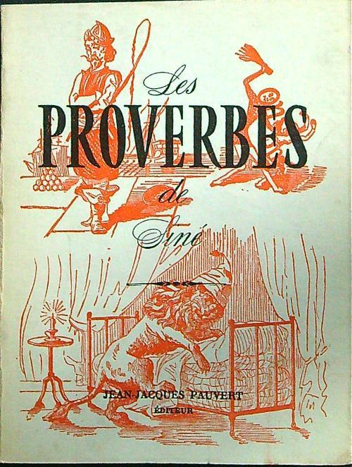 Les proverbes - Sinè - copertina