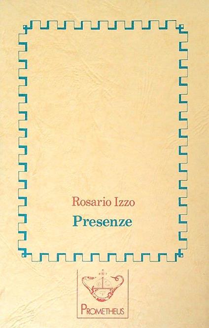 Presenze - Rosario Izzo - copertina
