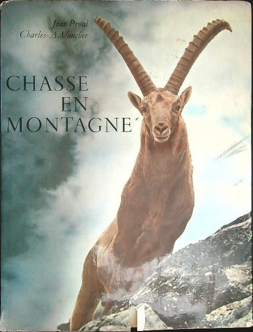 Chasse en montagne - Jean Proal - copertina