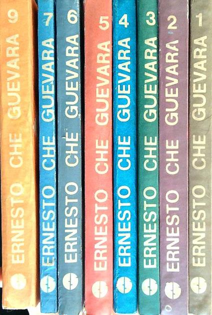 Escritos discursos. 8 volumi ( vol 8 mancante) - Ernesto Che Guevara - copertina