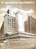 Deutsche Architektur  11/ 1970