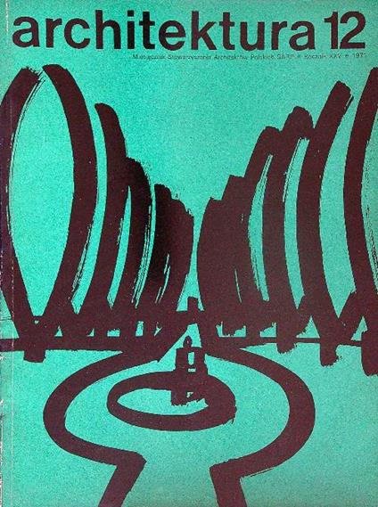 Architektura 12/1971 - copertina