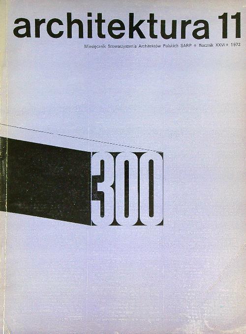 Architektura 11/ 1972