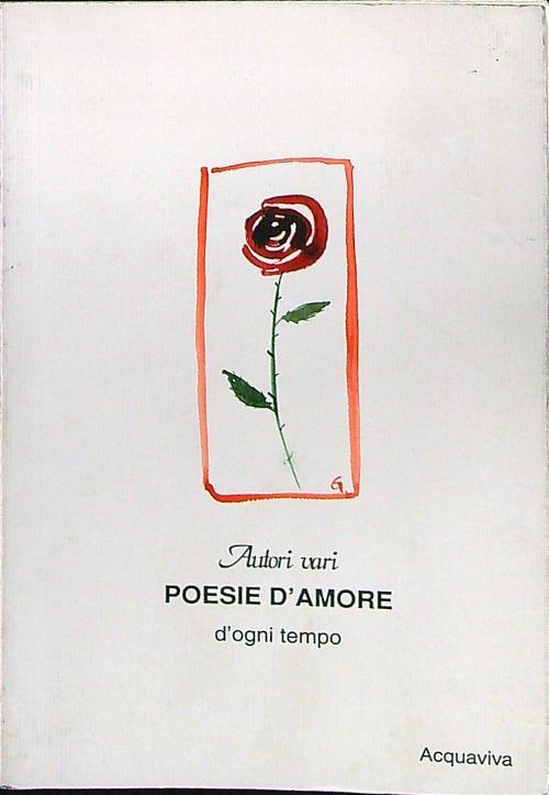 Poesie d'amore d'ogni tempo