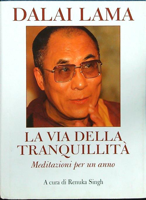 La vita della tranquillità - Dalai Lama - copertina