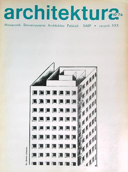Architektura 10/76 - copertina