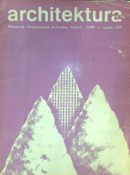 Architektura 9/76 - copertina