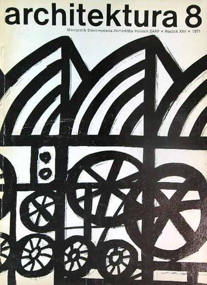 Architektura 8/1971 - copertina