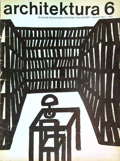Architektura 6/1971 - copertina