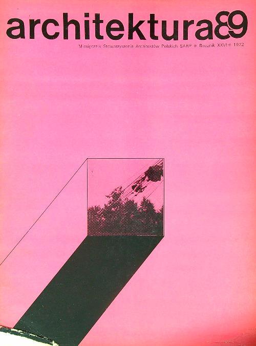 Architektura 89/1972 - copertina