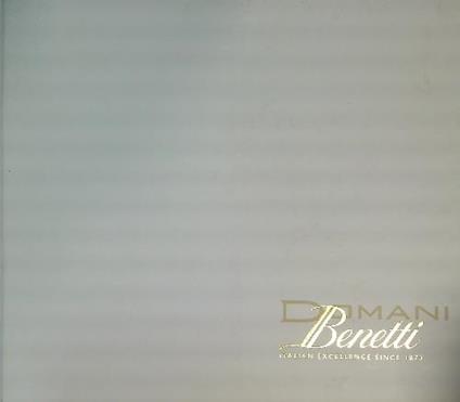 Domani FB701 Benetti - copertina