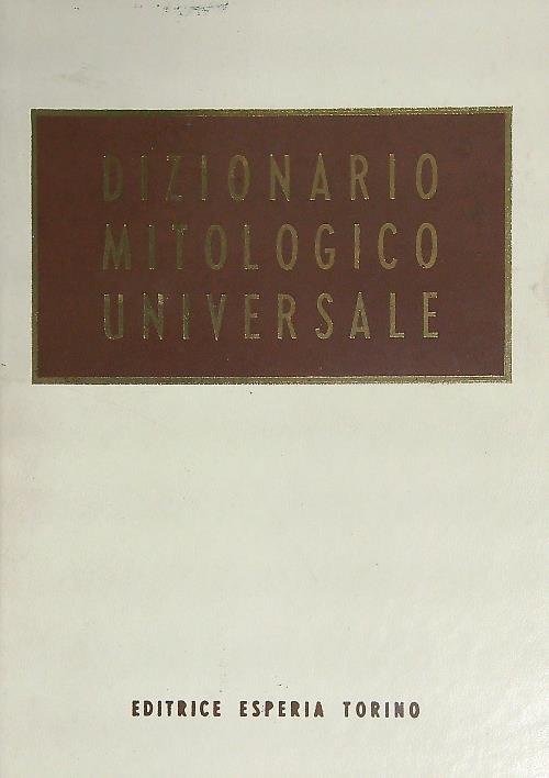 Dizionario mitologico universale