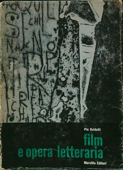 Film e opera letteraria - Pio Baldelli - copertina