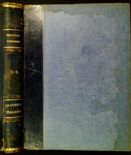 La Guerra Italiana. Volume 5-6  - Enrico Mercatali - copertina