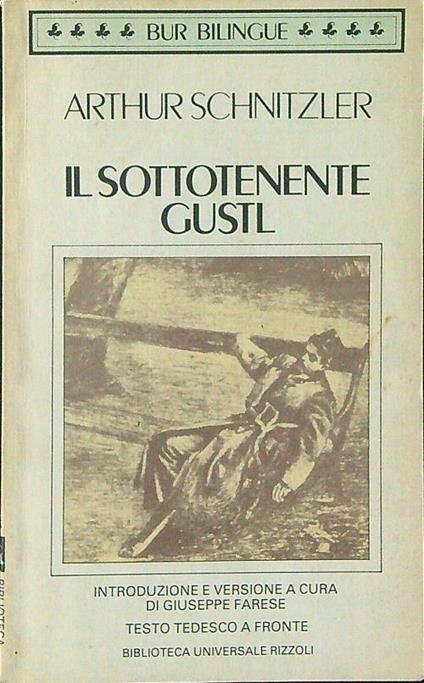 Il  sottotenente Gustl - Arthur Schnitzler - copertina