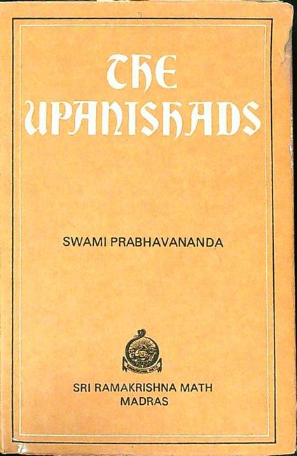 The Upanishads - Swami Prabhavananda - copertina