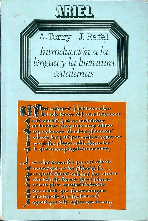 Introduccion a la lengua y la literatura catalanas