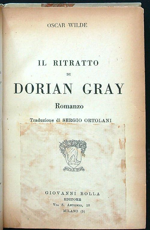 Il ritratto di Dorian Gray