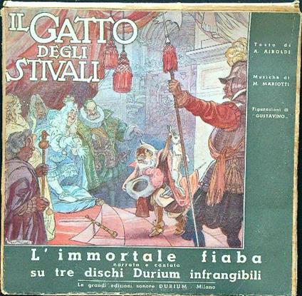 Il gatto con gli stivali (VINILE) - copertina