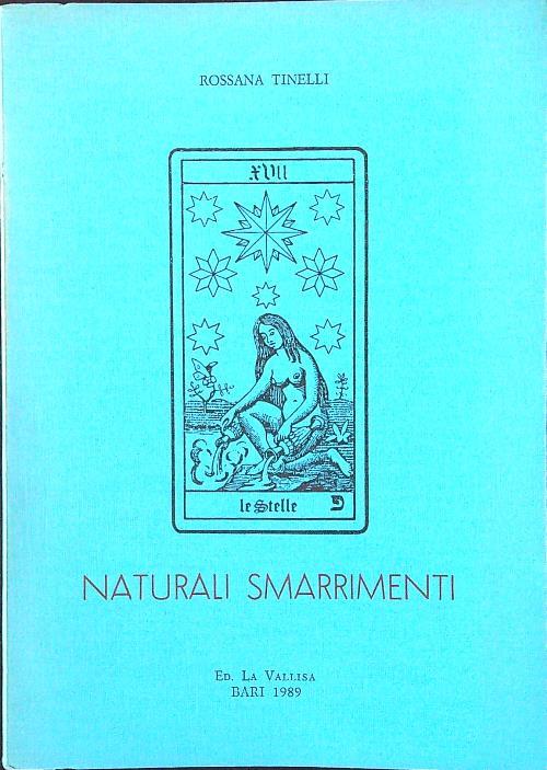 Naturali smarrimenti - Rossana Tinelli - copertina