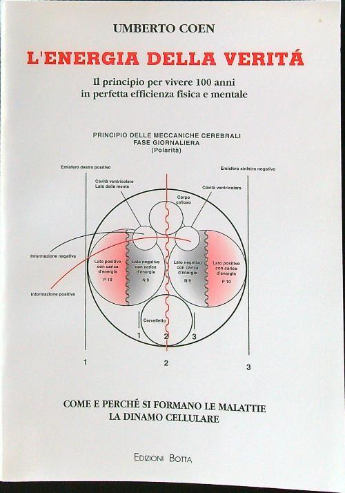 L' energia della verità - Umberto Coen - copertina